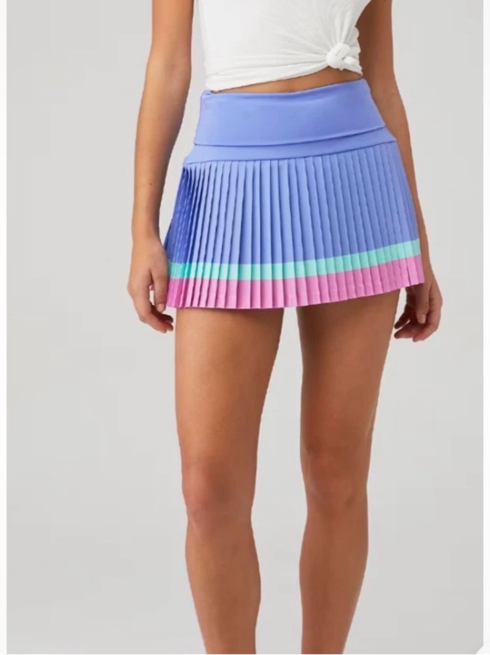 Beach Riot NWT Gloria High Tide Golf Skirt Pleated Sz..M Tenniscore Pickleball
